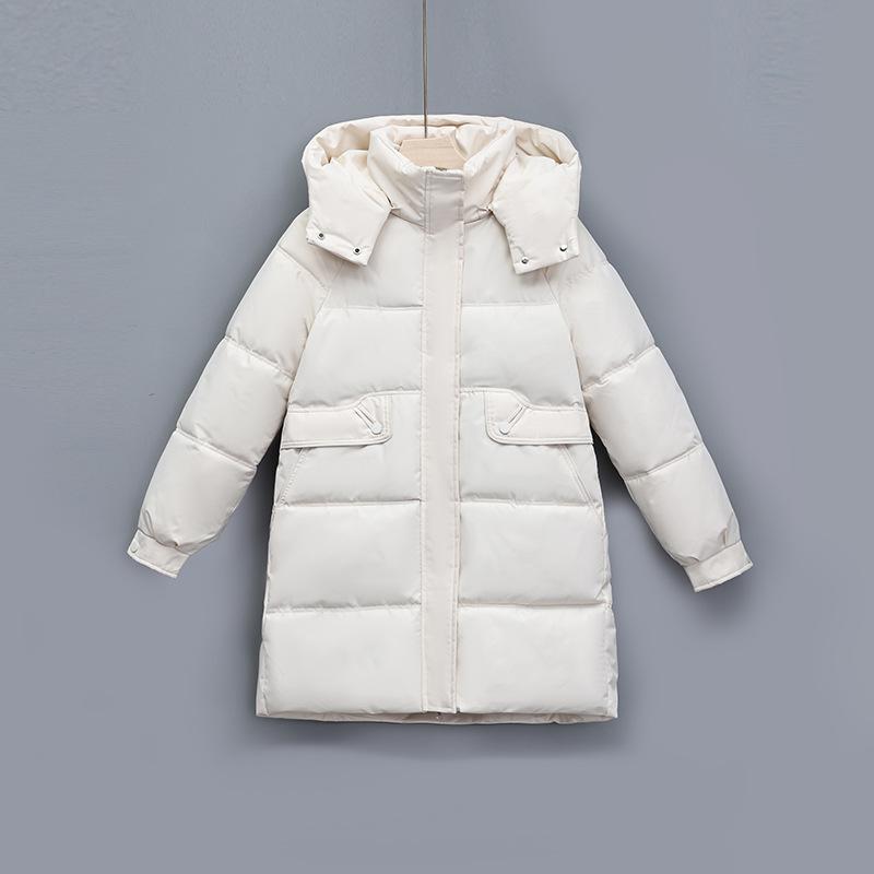 Loose Cotton Jacket, Super Medium-length Cotton Jacket, Winter Outdoor