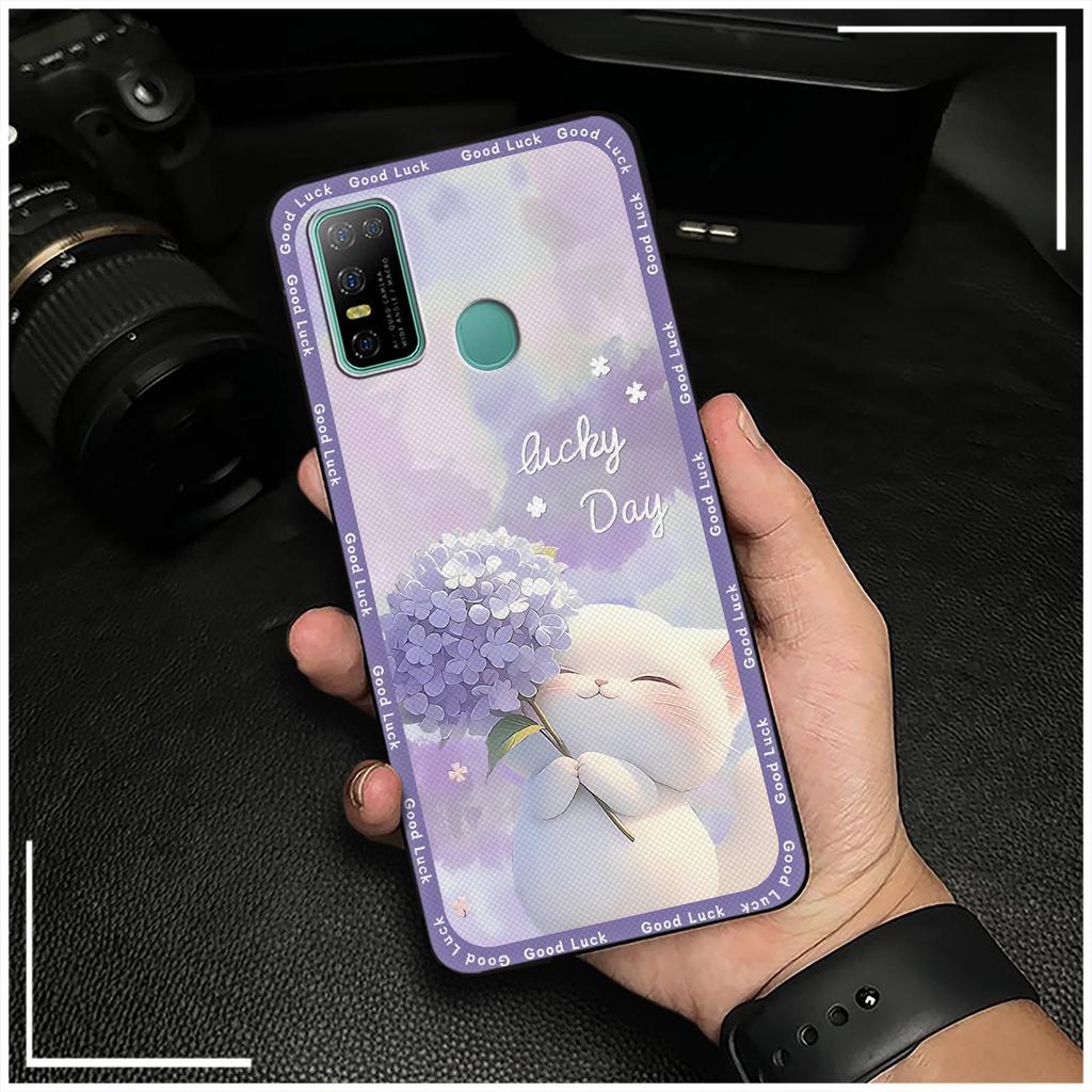 Full Wrap Anti-knock Phone Case For Doogee N30 Graffiti Shockproof TPU Back Cover Cute Silicone Anti-dust Fashion Design