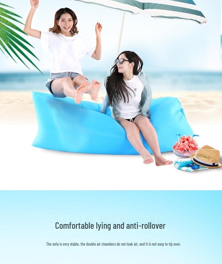 Inflatable Portable Sofa – Comfortable Outdoor Recliner for Camping and Music Festivals, TikTok-Inspired Style