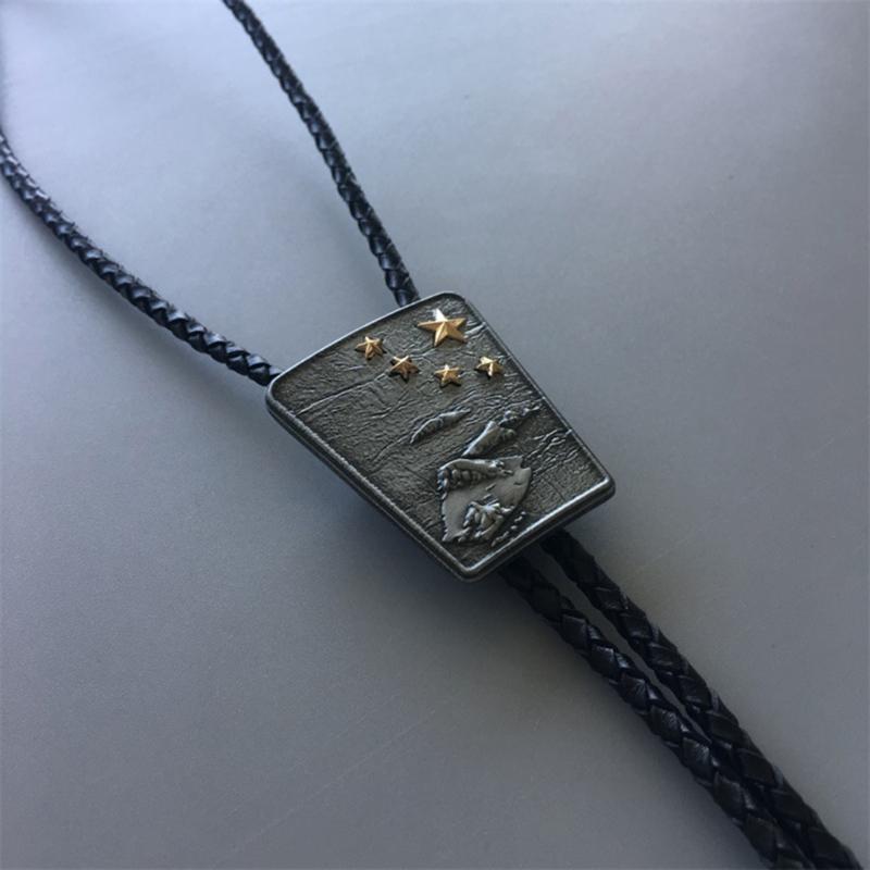 Bolo Styles Tie Western Bolo Tie Unique Bolo Necktie Men's Fashion Accessory for Men's Fashion