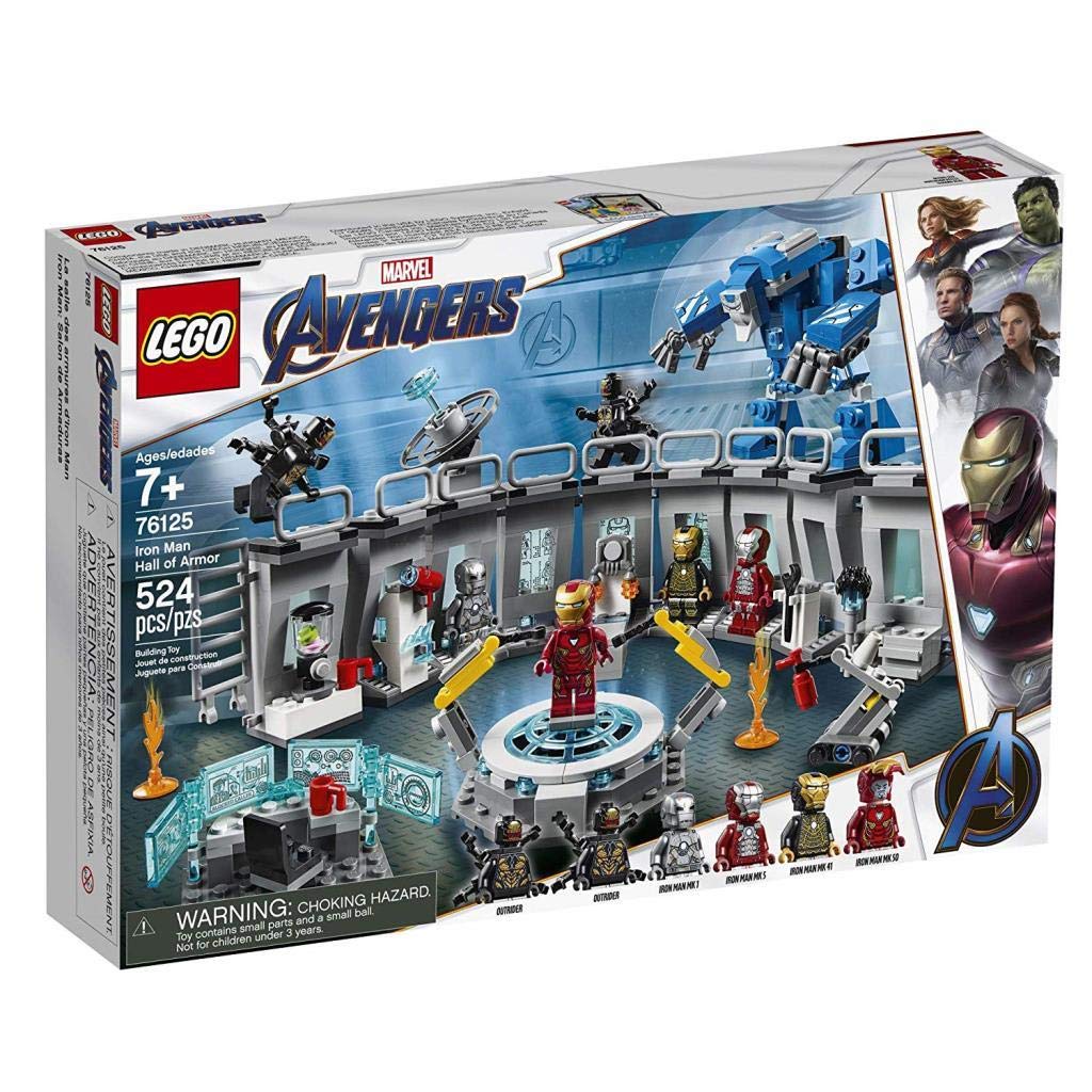 LEGO Super Heroes Iron Man Hall of Armor 76125 Building Blocks Toy for Boys