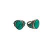 Unisex Adjustable Retro Turquoise Open Ring