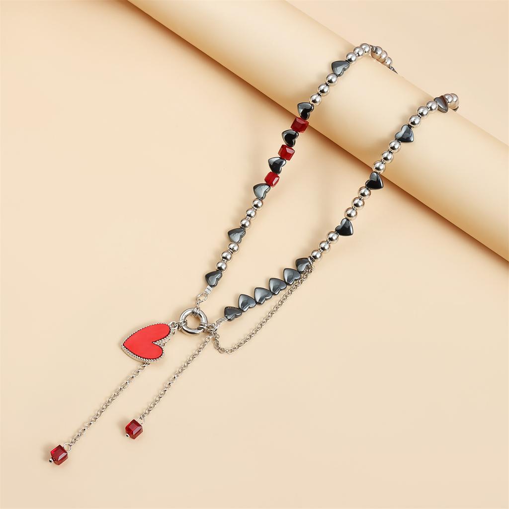 Fashionable Beads Necklace Splicing Necklace Sparkling Delicate Neck Chain Suitable for Fashion Enthusiasts Present
