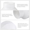 Duct Reducer ABS Plastic Ventilation Pipe Adapter 150Mm To 100Mm Straight Duct Connector Exhaust Adapter for Dryer Extractor Fan