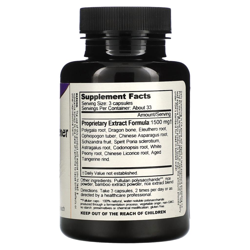 Dragon Herbs, Willenskraft, 500 mg, 100 vegetarische Kapseln