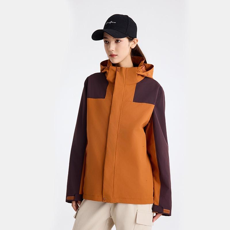 Rainstorm-proof Glue-pressed Jacket Men's Advanced Sense Three-in-one Three-proof Couple Jacket Women