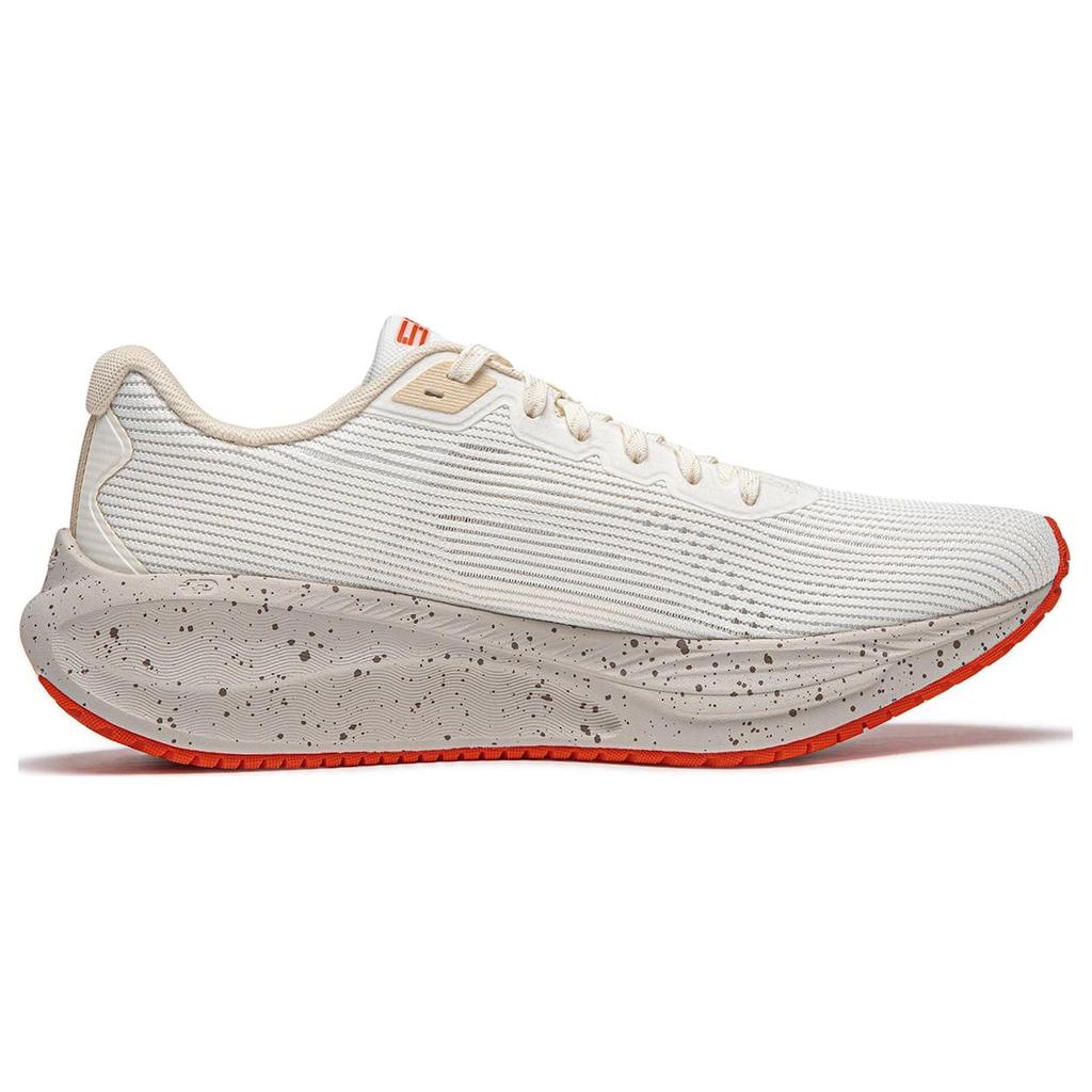 Li Ning Version 2.0 Cushioning Slip Resistant Abrasion Resistant Breathable Low top Casual Running Shoes Men's White ARSU009-8