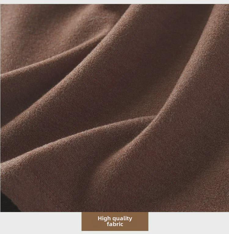 Dámské sametové tričko s dlouhým rukávem a polovičním rolákem - Podzim/Zima 2024 Dutý design