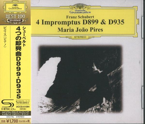 

CD MARIA JOAO PIRES Schubert Four Impromptus Pieces D8 UCCG51094 Deutsche Grammo 2016 Japan ObiClassical Used