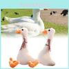Cute Goose Plush Keychain Adorable Miniature Stuffed Animal Bag Charm 18cm