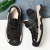 Fashion Fashion New Flat Designer Outdoor Sandals High Quality Comfortable Platform Men Casual Leather Sandal Summer Comfy Walking Shoes