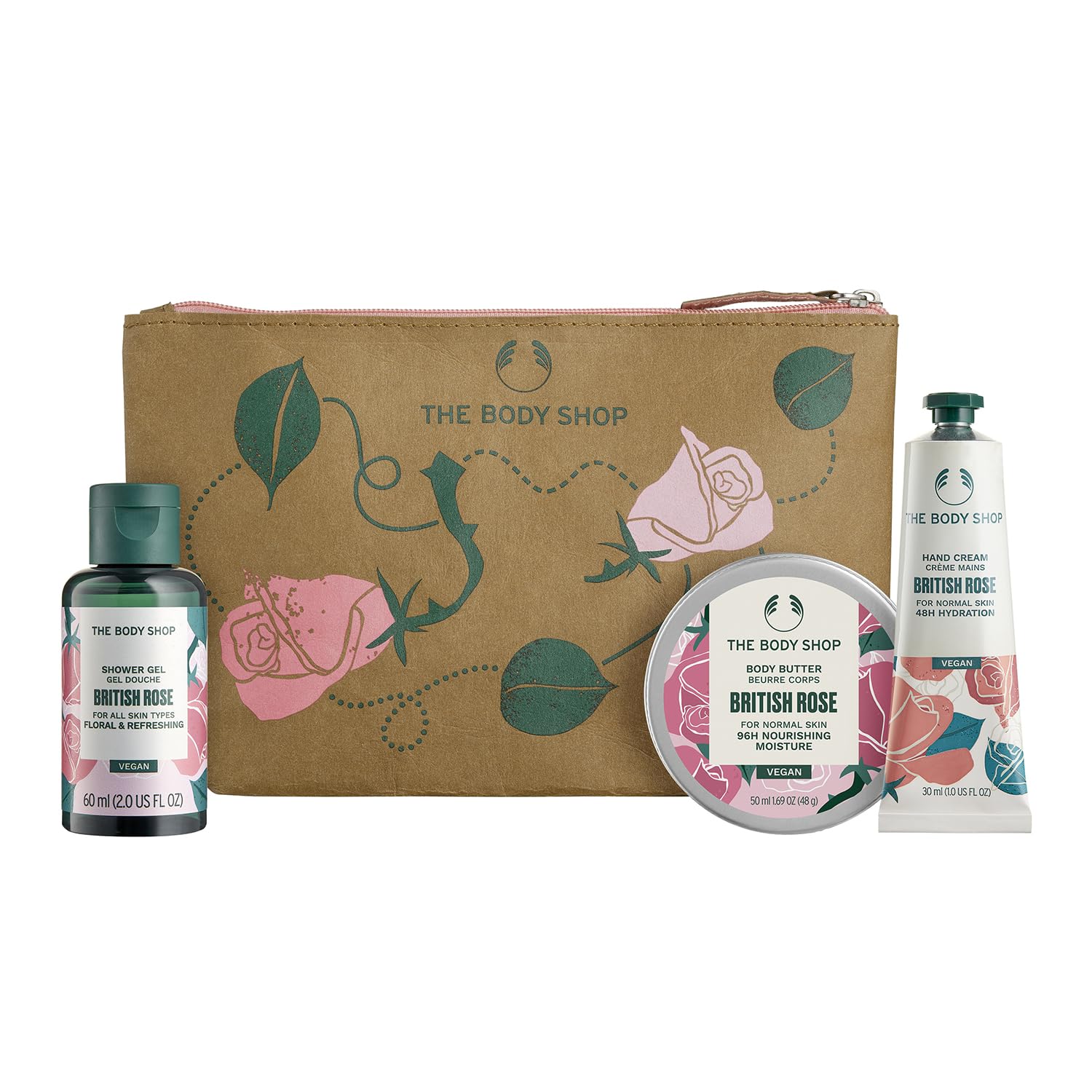 

Подарочный мешочек The Body Shop BR British [Официальный] (Аромат розы) [Подлинный]