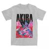 Unisexs TShirt Akira Anime Japan Vintage Japanese Unisexga TShirts Hipster Summer Tees Vintage Casual 100 Cotton Tops Gift