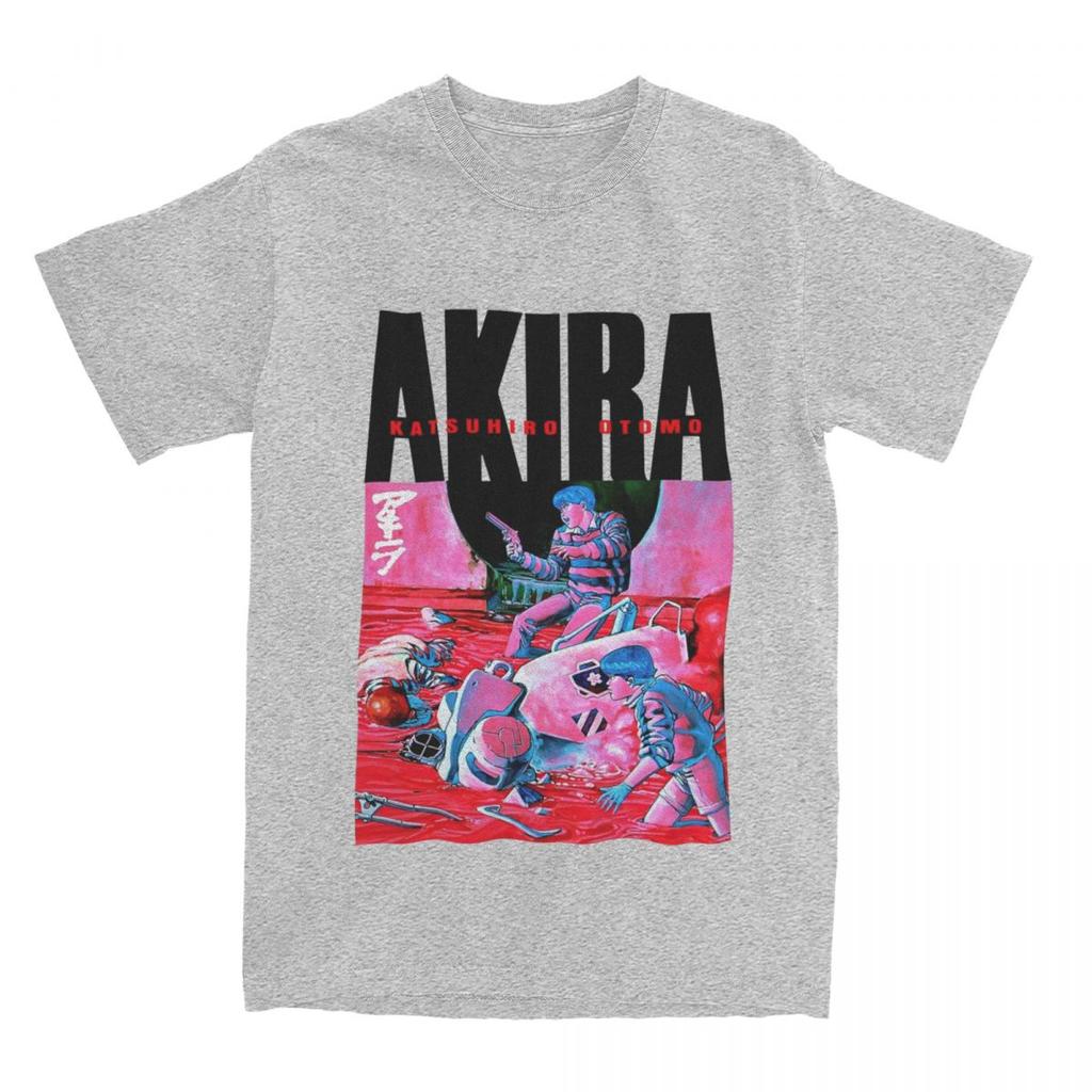Unisexs TShirt Akira Anime Japan Vintage Japanese Unisexga TShirts Hipster Summer Tees Vintage Casual 100 Cotton Tops Gift