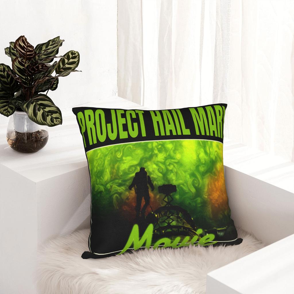 Ryland Grace Project Hail Mary Sci-Fi Rocky Pillowcases Soft Cushion Cover Decoration Throw Pillow Case Cover Car Multi Size