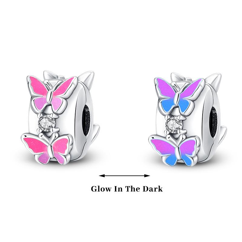 Copper Color Fireflies Bees Stars Turtles Luminous Charms Beads Fit 3Mm Original Bracelets Diy Jewelry Gift