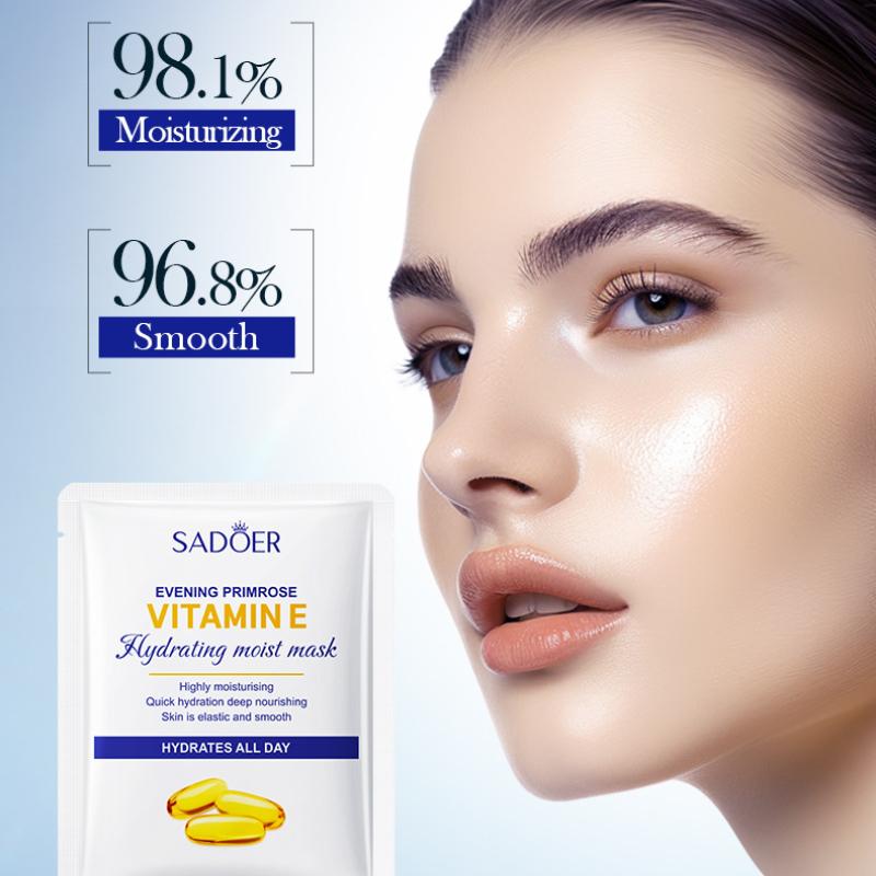 Masque Vitamine E Onagre SADOER Hautement Hydratant Hydratant Masque Hydratant