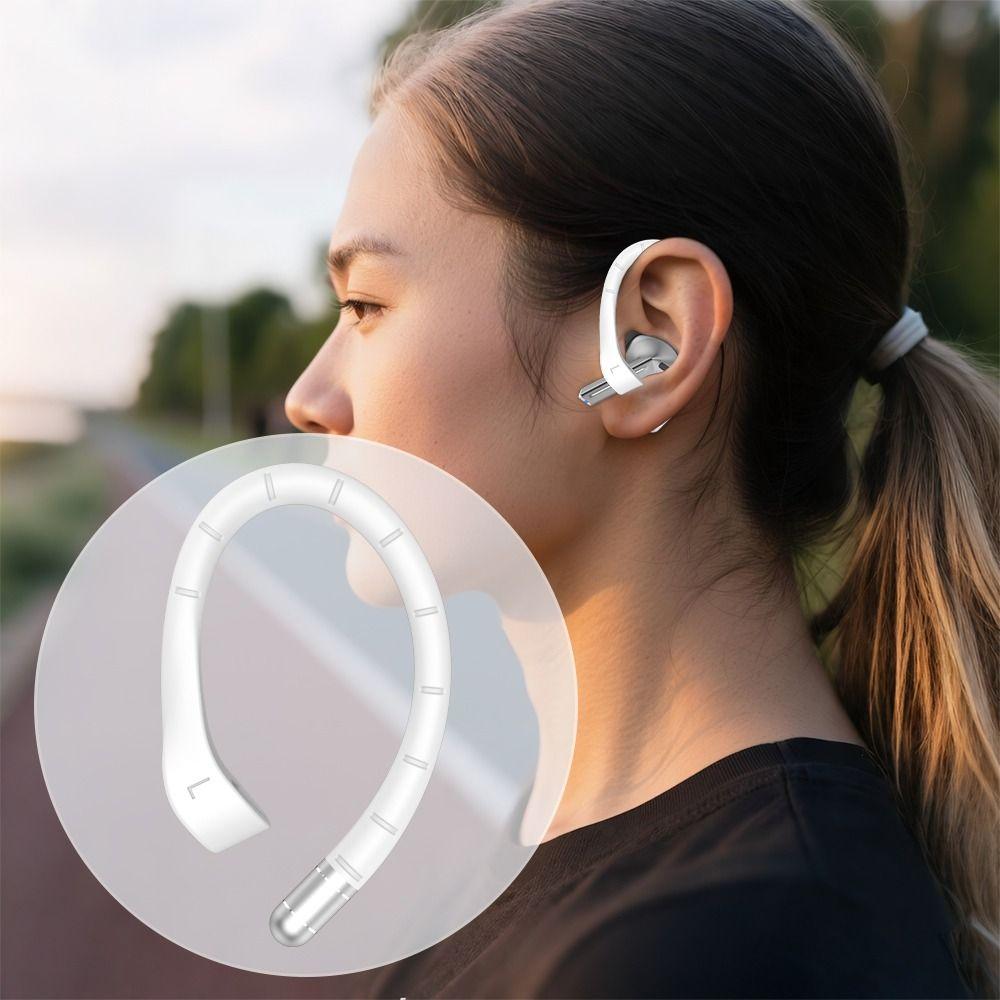 Langlebige Anti-Drop-Haken Silikon Anti-Lost Ohrhaken Integrierter Stahl Draht Anti-Fall Ohrhaken für Samsung Galaxy Buds 3/3 Pro