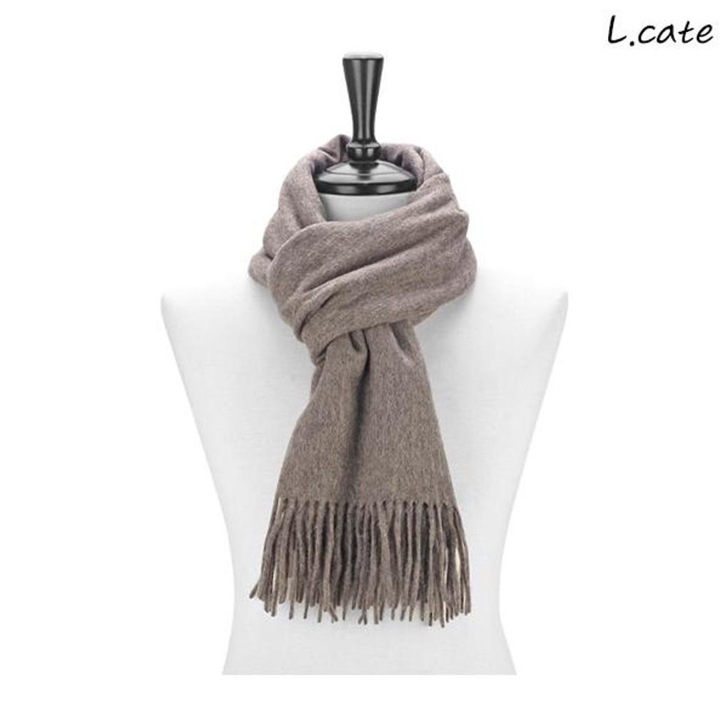 Elkate Women s Muffler LDRM009 Plain Wool Cashmere Scarf