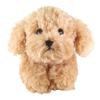 Beige Lap Puppy Toy Poodle Plush Toy, Small, P-3042