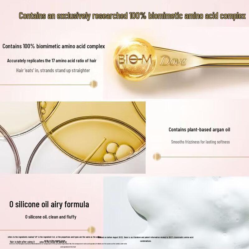 Dove Leicht & Volumengebend Aminosäure Shampoo 470ml