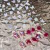 TENSOR M-870 Butterfly Glitter Laser Nail Stickers