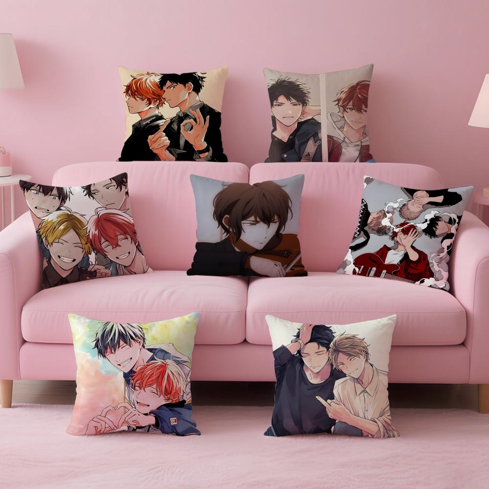Anime GGiven ClassicS Cushion Cover Pillow Case Soft Friendly Fabric Concealed Zipper