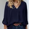 Solid Casual Loose Blouses For Women Fashion Autumn Vintage Women's Oversized Shirts And Blouses Elegant Youth Female Tops Plus Size