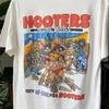 Vtg Style Hooters Racing Short Sleeve Classic White Color Shirt Reprint Unisex T-Shirt