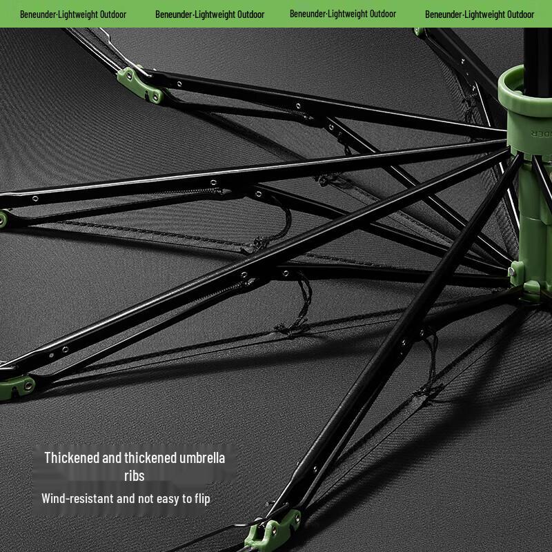 Jianoxia Reinforced Tri-fold Manual Umbrella
