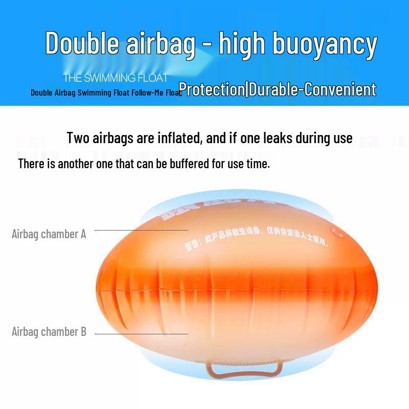 Tagalong Double Airbag Lifesaving Swim Float