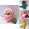 Adorable Peach Jun Plush Toy Cartoon Fruit Doll Soft And Lightweight 20cm Height Perfect Birthday Gift For Girls