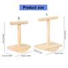 Bird Perches Swing Stand with Easy Installation Tool Wooden Spinnings Perches for Lovebirds and Other Pet Birds