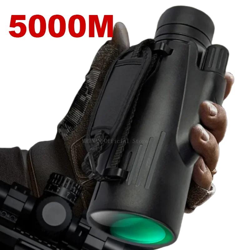 High Performance Monocular Telescopes Anti-shake Handheld Wrist Strap Portable Telescope HD High Magnification Telescope