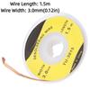 Copper Material Solder Wick Desoldering 1.5m Length BGA Desoldering Wick  For BGA Package