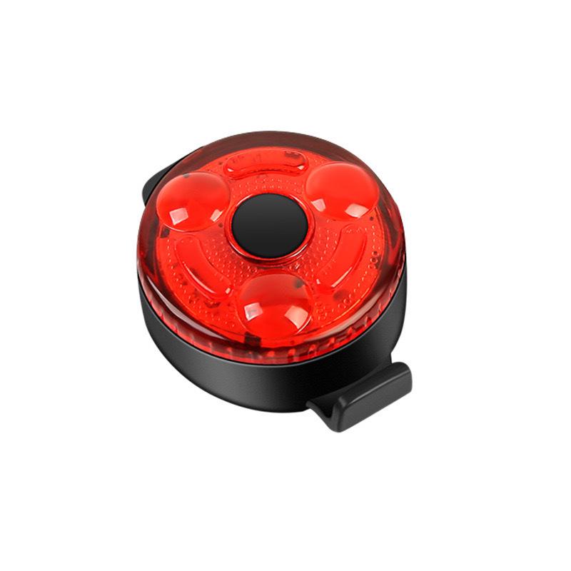 High-Brightness Induction Bike Headlight with TYPE-C Charging & Power Display for Night Riding