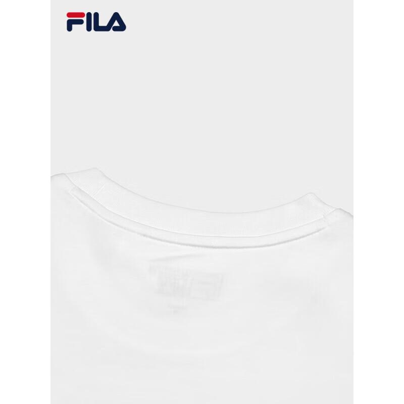 FILA Women's Knitted Short Sleeve Round Neck T-Shirt