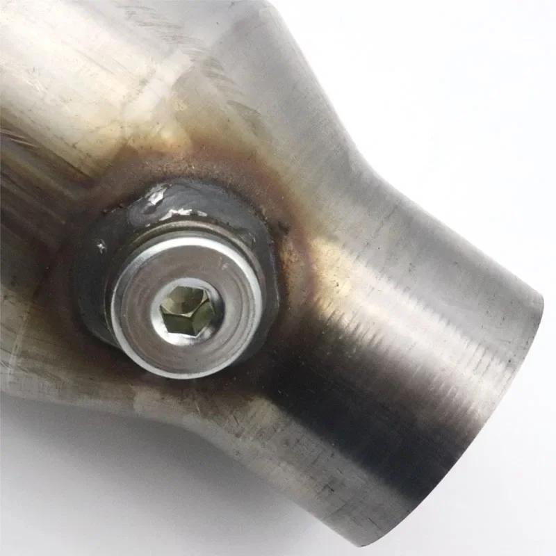 2'' 2.25'' 2.5'' 3" Convertor catalitic universal Senzor de oxigen 400 de celule Toba debit mare Convertor de catalizator Motor rotund de 2,4 L