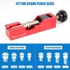 Spark Plug Gap Tool, Spark Plug Gapping Tool With 32 Blade Steel Feeler Gauge, Universal Spark Plug Gap Tool For Most 10Mm 12Mm 14Mm 16Mm Spark Plugs
