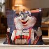 Fashion SSingew Cushion Cover Soft Washable Pillow Case Multi-Scene for Couch Bed Travel Office Use