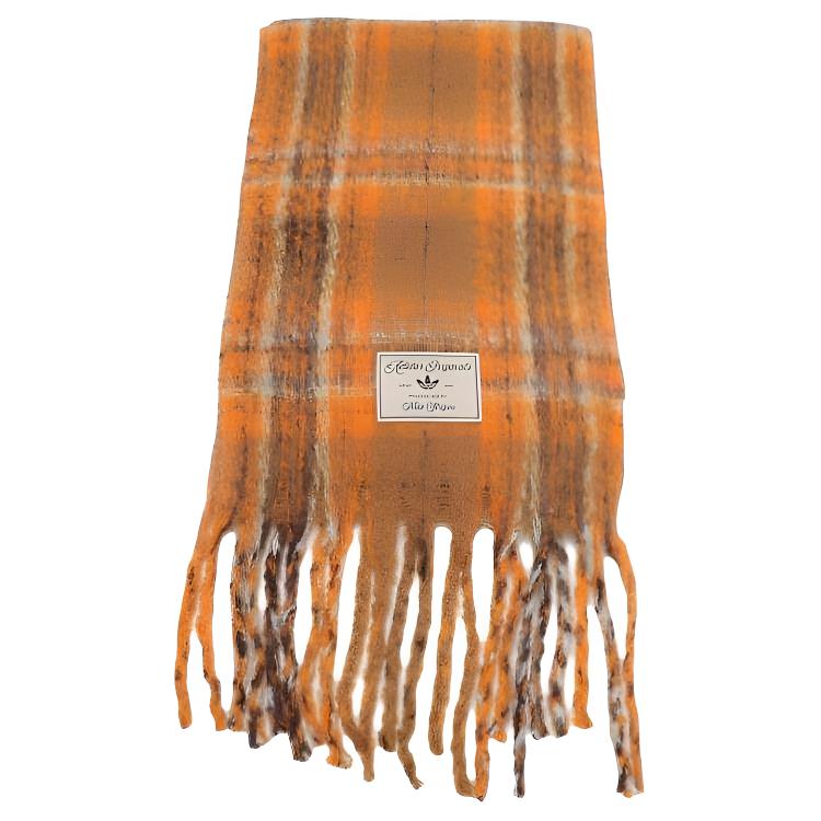 Adidas Originals Knit Scarves Unisex Brown IA8908 OSFM