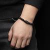Twelve Constellations Elastic Bracelet with Tiger Eye and Agate Beads