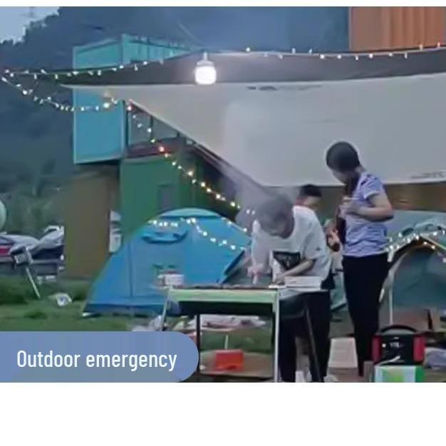 Tragbare LED Standleuchte: Notfall-, Camping- und Outdoor-Einsatz