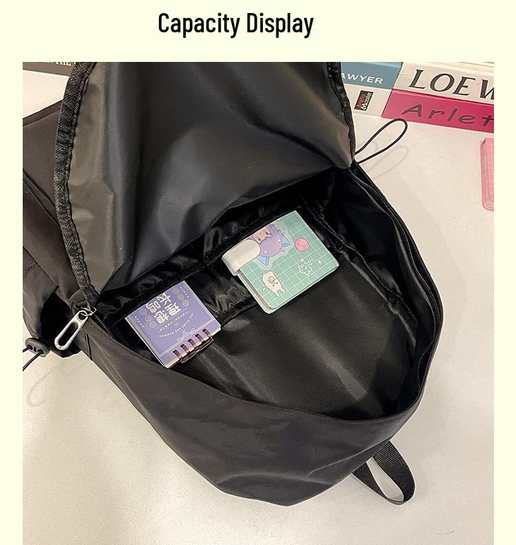 Rucsac Stil Colegiu pentru Femei - Design Stea Japonez & Coreean pentru Studenți