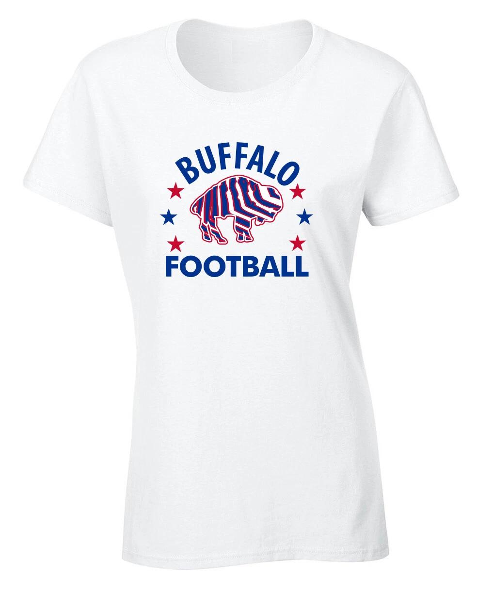 Buffalo Bills Bills Football Mafia Retro Logo Women s T-Shirt L