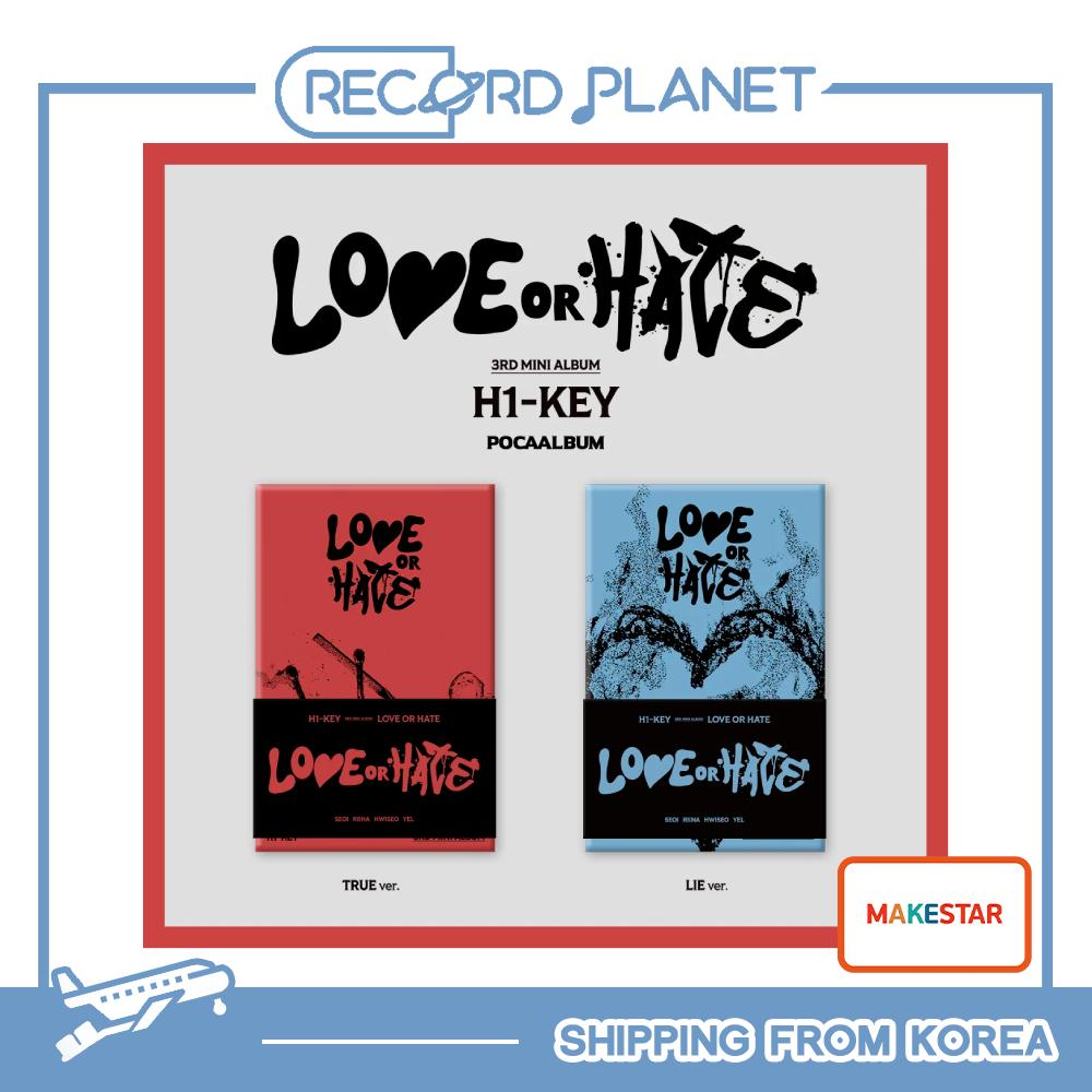 

[Предзаказ] H1-KEY — 3-й мини-альбом [LOVE or HATE] (ПОКААЛЬБУМ) [Фан-подпись, POB]