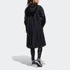 adidas Women's Black Long Hooded Windproof Jacket FM5184