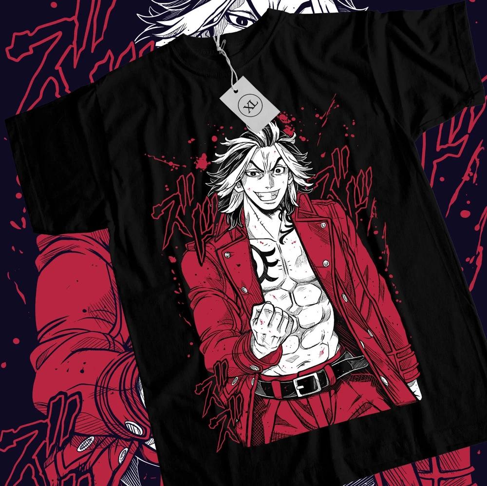 Tokyo Revengers TShirt Draken Mikey Takemichi Hanagaki Anime S