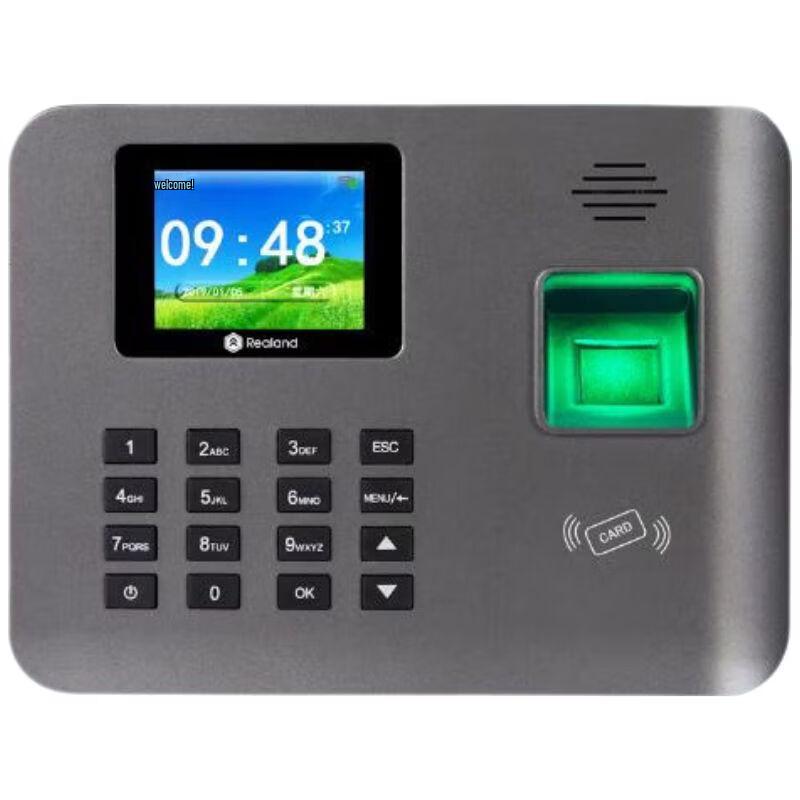 Realand Cloud Fingerprint Time Attendance System CN plug (adapter included)