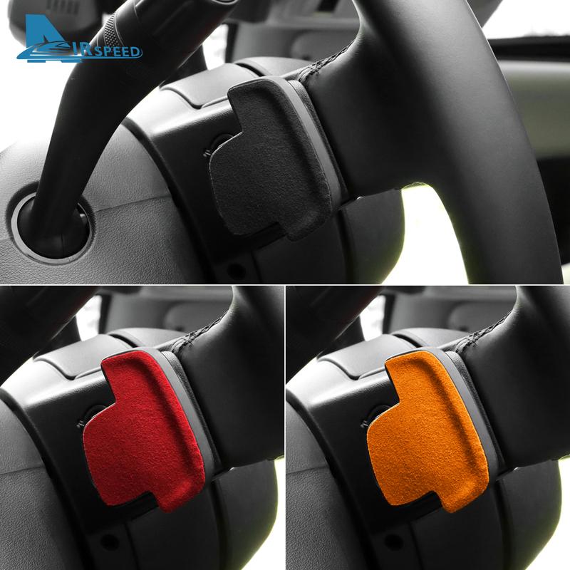 2PCS Top Suede Trim LHD RHD Sticker For Mazda 3 BP Axela CX30 CX-30      2024 2025 Car Steering Wheel Paddle